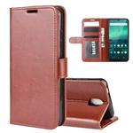 For Nokia 1.3 R64 Texture Single Horizontal Flip Protective Case with Holder & Card Slots & Wallet& Photo Frame(Brown)