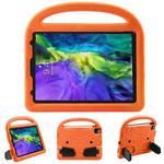 For iPad Pro 11 (2020) Sparrow Style  EVA Children's flat Plate Fall Protection Tablet Case(Orange)