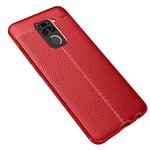 For Xiaomi Redmi Note9 Litchi Texture TPU Shockproof Case(Red)