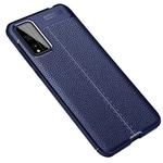 For Huawei Honor Play 4T Pro Litchi Texture TPU Shockproof Case(Navy Blue)