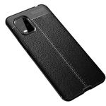For Xiaomi 10 Lite Litchi Texture TPU Shockproof Case(Black)