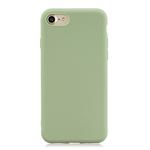 For iPhone SE 2022 / SE 2020 Solid Color Frosted TPU Phone Case(Green)