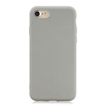 For iPhone SE 2022 / SE 2020 Solid Color Frosted TPU Phone Case(Gray)