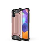 For Galaxy A31 Magic Armor TPU + PC Combination Case(Rose Gold)