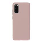For Galaxy S20 Solid Color Frosted TPU  Phone Case(Pink)