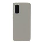 For Galaxy S20 Solid Color Frosted TPU  Phone Case(Gray)