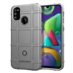 For Galaxy M31 Full Coverage Shockproof TPU Case(Grey)