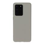 For Galaxy S20 Ultra Solid Color Frosted TPU  Phone Case(Gray)