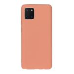 For Galaxy M60S/A81/note 10 Lite Solid Color Frosted TPU  Phone Case(Orange)