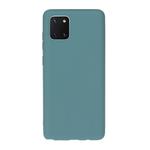 For Galaxy M60S/A81/note 10 Lite Solid Color Frosted TPU  Phone Case(Light Blue)