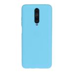 For Xiaomi Redmi K30 Solid Color Frosted TPU  Phone Case(Sky Blue)