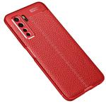 For Huawei Nova 7 SE Litchi Texture TPU Shockproof Case(Red)