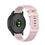 20mm Silicone Watch Band For Huami Amazfit GTS / Samsung Galaxy Watch Active 2 / Gear Sport(Pink)