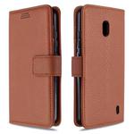 For Nokia 2.2 Litchi Texture Horizontal Flip Leather Case with Holder & Card Slots & Wallet & Photo Frame(Brown)