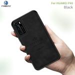 For Huawei P40 PINWUYO Zun Series PC + TPU + Skin Waterproof And Anti-fall All-inclusive Protective Shell(Black)