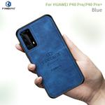 For Huawei P40 pro / P40pro+ PINWUYO Zun Series PC + TPU + Skin Waterproof And Anti-fall All-inclusive Protective Shell(Blue)