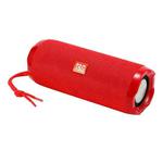 T&G TG191 10W Waterproof Bluetooth Speaker Stereo Double Diaphragm Subwoofer Portable Audio FM Radio(Red)