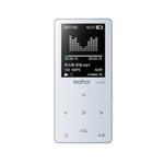 Mahdi Sports MP3 MP4 Music Player Mini Student Walkman with Screen Card Voice Recorder, Memory Size:8GB(Silver)