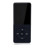 Fashion Portable LCD Screen FM Radio Video Games Movie MP3 MP4 Player Mini Walkman, Memory Capacity:8GB(Black)