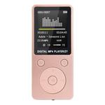 Portable MP4 Lossless Sound Music Player FM Recorder Walkman Player Mini Support Music, Radio, Recording, MP3, TF Card, No Memory(Pink)