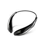 Large Capacity Battery Handsfree Sport Wireless Bluetooth Stereo Earphones with Mic(Black  gold)