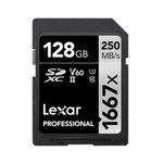 Lexar SD-1667x High Speed SD Card SLR Camera Memory Card, Capacity:128GB