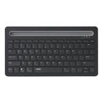 Rapoo XK100 78 Keys Wireless Bluetooth Office Business Keyboard(Black)