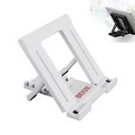 Foldable Tutor Learning Machine Desktop Stand for 7-11 inch Tablet(White)