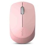 Rapoo M100G 2.4GHz 1300 DPI 3 Buttons Office Mute Home Small Portable Wireless Bluetooth Mouse(Cherry Blossom Powder)