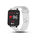 B57 1.3 inch IPS Color Screen Smart Watch IP67 Waterproof,Support Message Reminder / Heart Rate Monitor / Sedentary Reminder / Blood Pressure Monitoring/ Sleeping Monitoring(White)