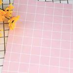 Big Grid Card Food Shooting Props Photography Background(Pink)