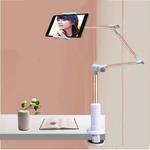 360 Degree Rotation Lazy Mount Folding Long Arm Phone Stand Holder for 4-14 Inch Tablet & Phone(Rose Gold)