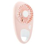 Portable Mini USB Rechargeable Fan Ventilation Air Conditioning Fan For Outdoor Travel(Pink)