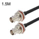 BNC Female To BNC Female RG58 Coaxial Adapter Cable, Cable Length:1.5m