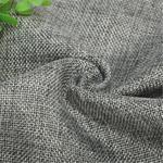 Solid Color Imitation Linen Photography Background Cloth, Size:50x50cm(Gray)