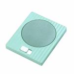 Home USB Constant Temperature Cup Mat Heat Thermos Coaster, Style:With Adapter(Matcha Green)