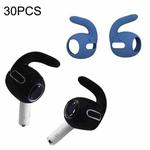 30PCS Ultra-thin Earphone Ear Caps For Apple Airpods Pro(Dark Blue)