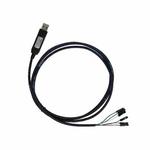 Pcsensor USB to TTL Level Serial Cable Short Circuit Proof With Indicator Light(Black)
