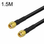 RP-SMA Male To RP-SMA Male RG58 Coaxial Adapter Cable, Cable Length:1.5m