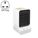 FCH07 Vertical Desktop Heating and Cooling Fan Home Portable Air Cooler Heater, Plug Type:UK Plug