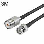 BNC Male To UHF Female RG58 Coaxial Adapter Cable, Cable Length:3m