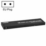 FJGEAR FJ-SM1012 1 In 12 Out 30HZ HDMI 4K HD Audio And Video Splitter, Plug Type:EU Plug