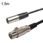 Xlrmini Caron Female To Mini Male Balancing Cable For 48V Sound Card Microphone Audio Cable, Length:1.5m