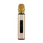 K6 Portable Inner Magnetic Dual Speaker Bluetooth Phone Computer Microphone(Gold)