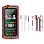 ANENG 682 Smart VA Reverse Display Automatic Range Rechargeable Multimeter(Red)