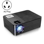 A65Pro 1920x1080P Voice Remote Control Projector Support Same-Screen With RJ45 Port, AU Plug(Black)