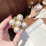 2 PCS Lazy Man Live Shooting Mobile Phone Rotating Ring Buckle Holder, Style:Five Pearl