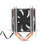 Desktop Computer 4 Copper Tube CPU Radiator Super Quiet Without Light 3-pin Single Fan