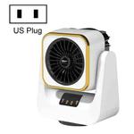 Home Office Desktop Mini Heater US Plug(Black)