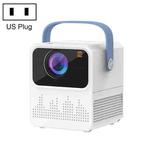 Q3 HD Portable Office Wireless Smart Projector, Specification:Basic(US Plug)